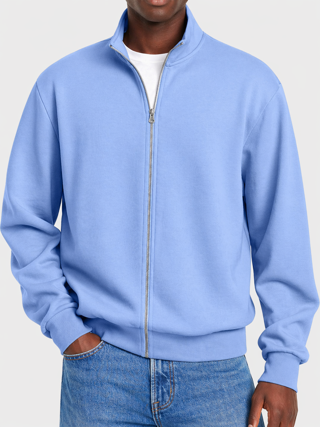 Men’s Vest with Full Zipper for Every Season - Modern Fit - Comfortable Layering - Versatile Casual Style | Sansoti
