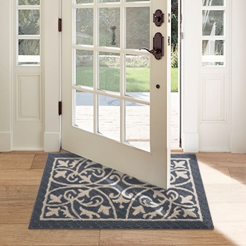 Paillasson antidérapant d’intérieur facile d’accès, 60x90cm, retenant la saleté, tapis d’entrée avec dessous en caoutchouc antidérapant | Sansoti