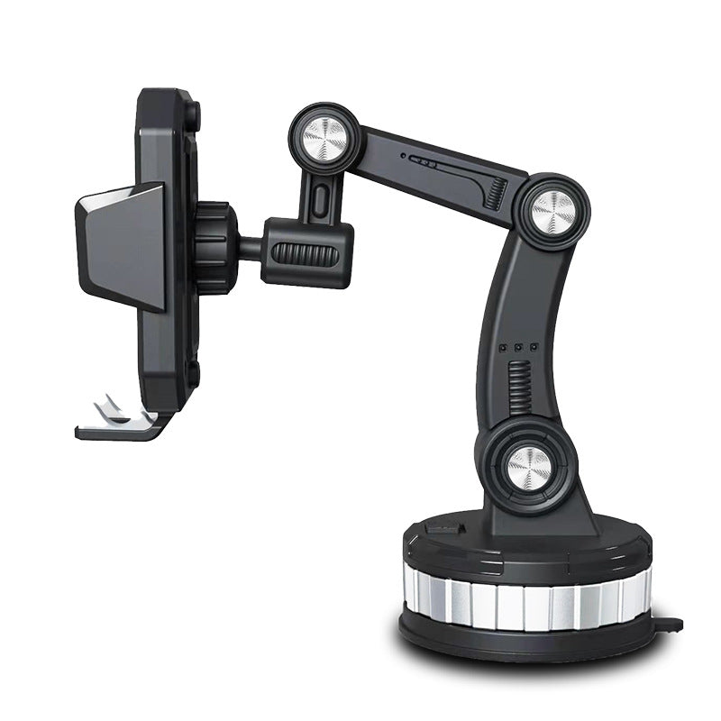 Universele Telefoonhouder Auto Voorruit & Dashboard 360° Draaibaar met Telescopische Arm | Sansoti