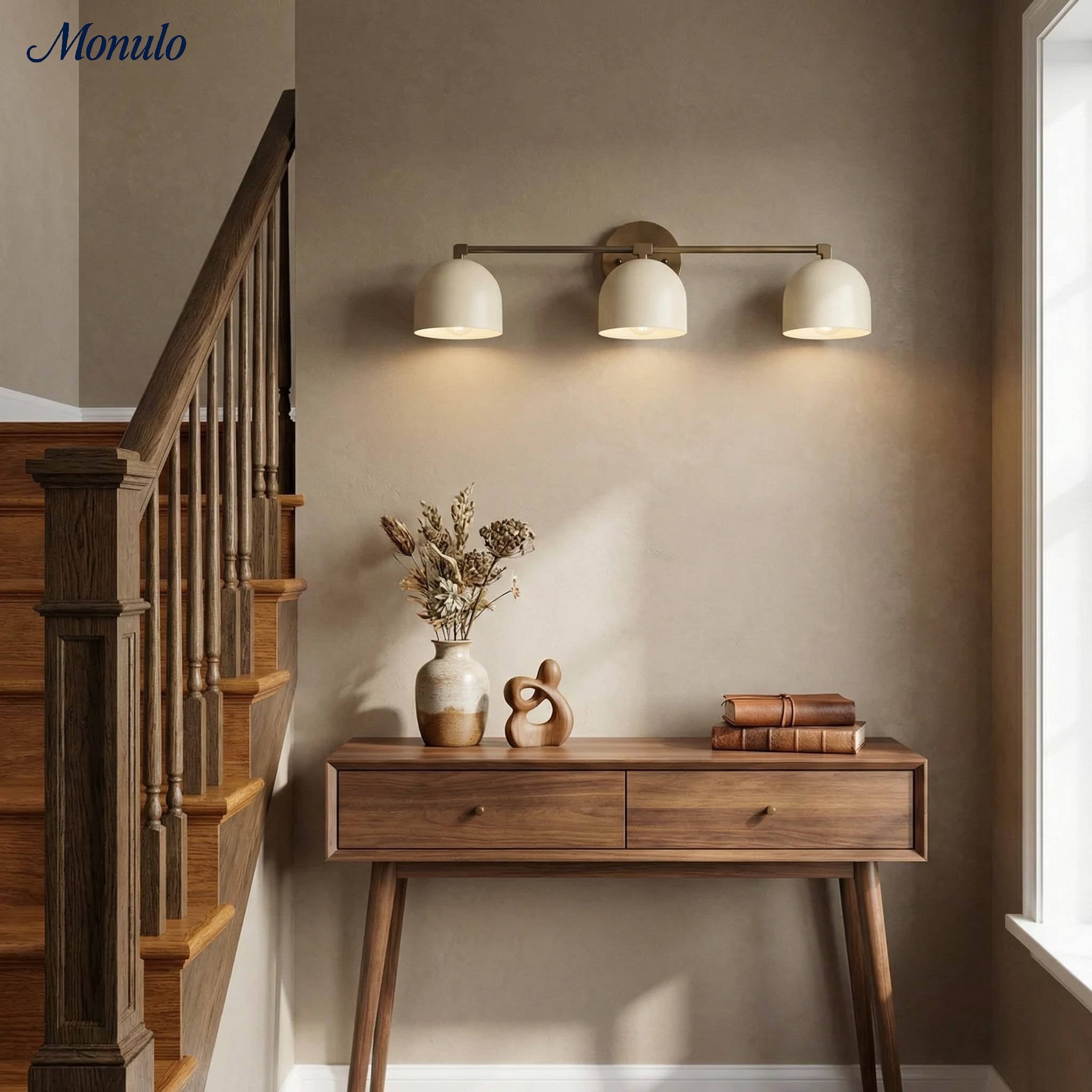 Wandlamp Koepelscherm Mid-Century Retro Design Badkamer Gang | Sansoti