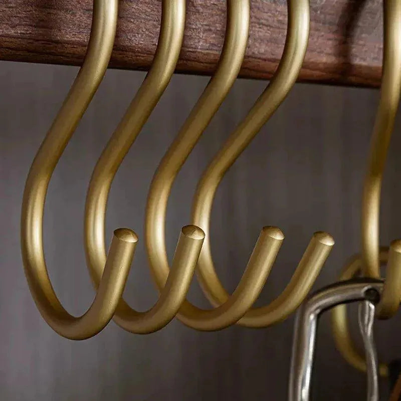 Metalen S-Vormige Kledinghangers - Set van 5 Luxe Haakhouders in Goud of Zilver voor Optimale Kledingkastorganisatie | Sansoti