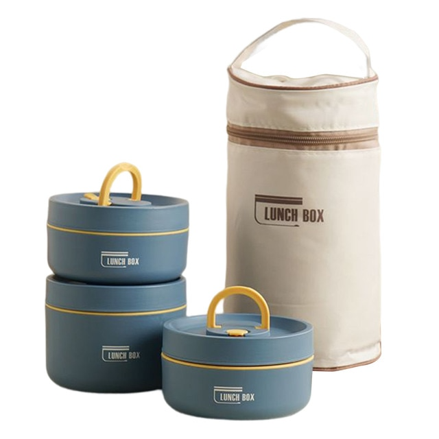 Thermische Lunchbox – Warmhoud Lunchbox van RVS voor Werk, School & Onderweg | Sansoti