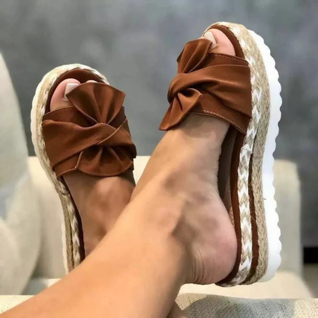 Dames Sandalen met Voetboogondersteuning Beige Zwart Blauw Verstelbaar Leer Zomerschoenen Ergonomisch | Sansoti
