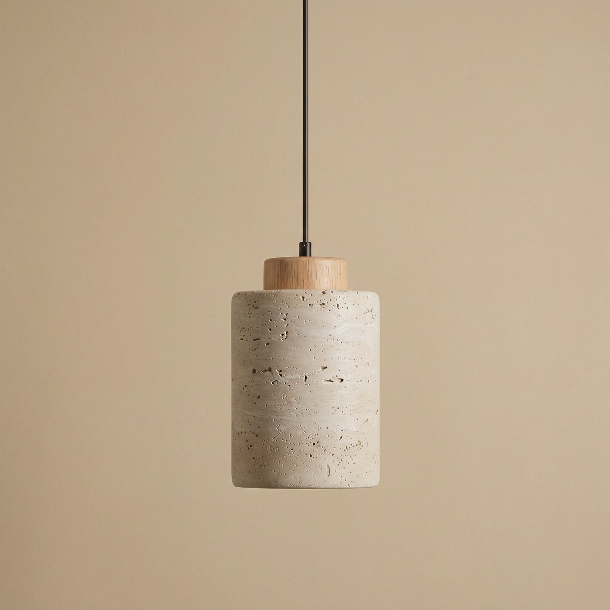 Vidar – Moderne Stenen Hanglamp met Natuurlijke Textuur | Sansoti
