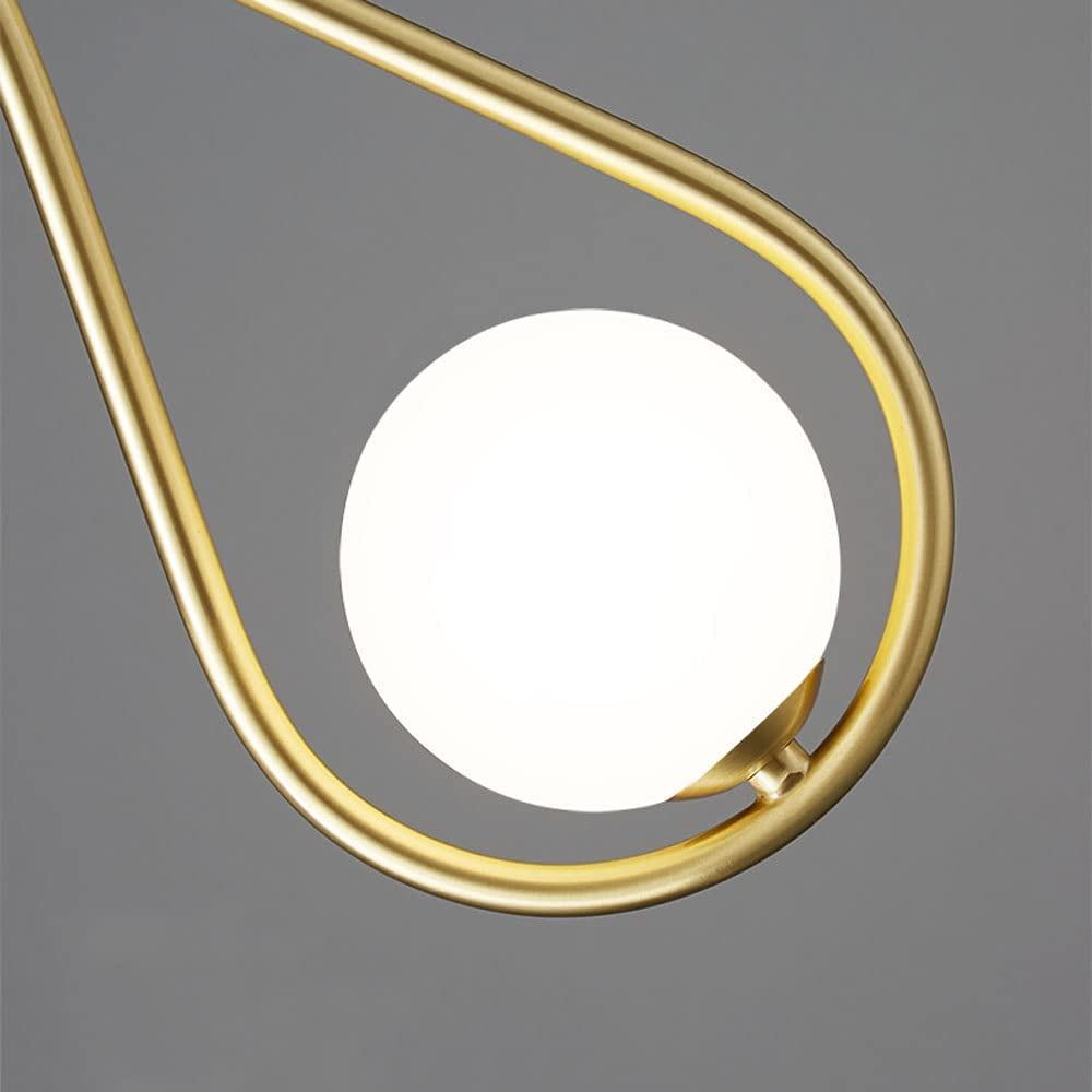 Nordic Hanglamp met Strakke Silhouet – Zwart & Goud Design | Sansoti