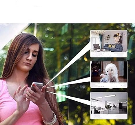 Wireless Mini WiFi Security Camera 1080P Full HD with Night Vision and Motion Detection for Indoor and Outdoor Use | Sansoti