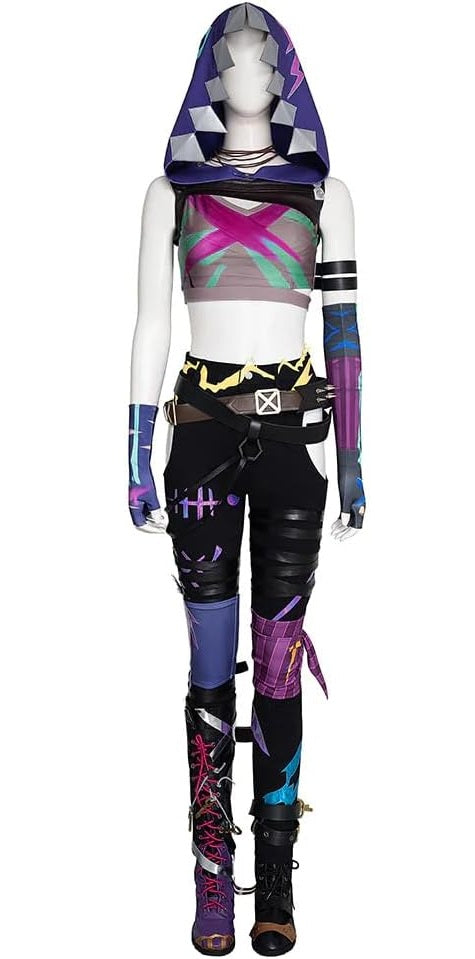 Anime 3D-Printed Purple Zentai Jumpsuit Cosplay Costume for Halloween, Gaming Parties, Carnival and Fancy Dress | Sansoti