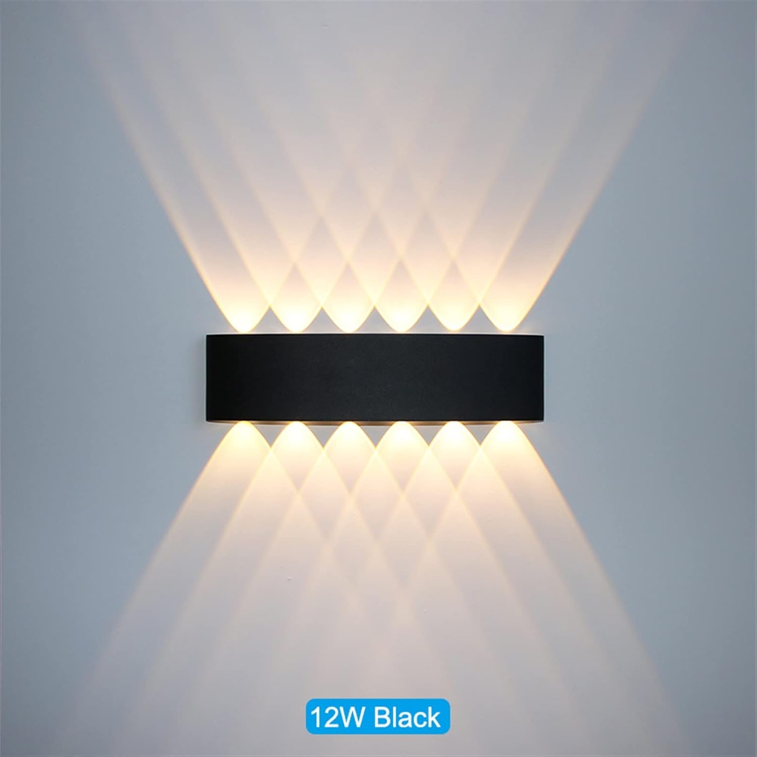 Binnen- & Buitenwandlamp LED | Modern Minimalistisch Design | Waterdicht | Zwart of Wit | Sansoti