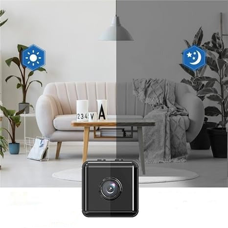 Wireless Mini WiFi Security Camera 1080P Full HD with Night Vision and Motion Detection for Indoor and Outdoor Use | Sansoti