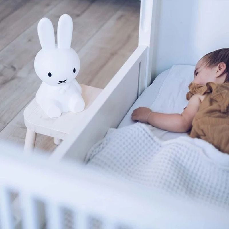 Veilleuse lapin LED dimmable blanc silicone chambre d'enfant éclairage d'ambiance lampe de table | Restfield