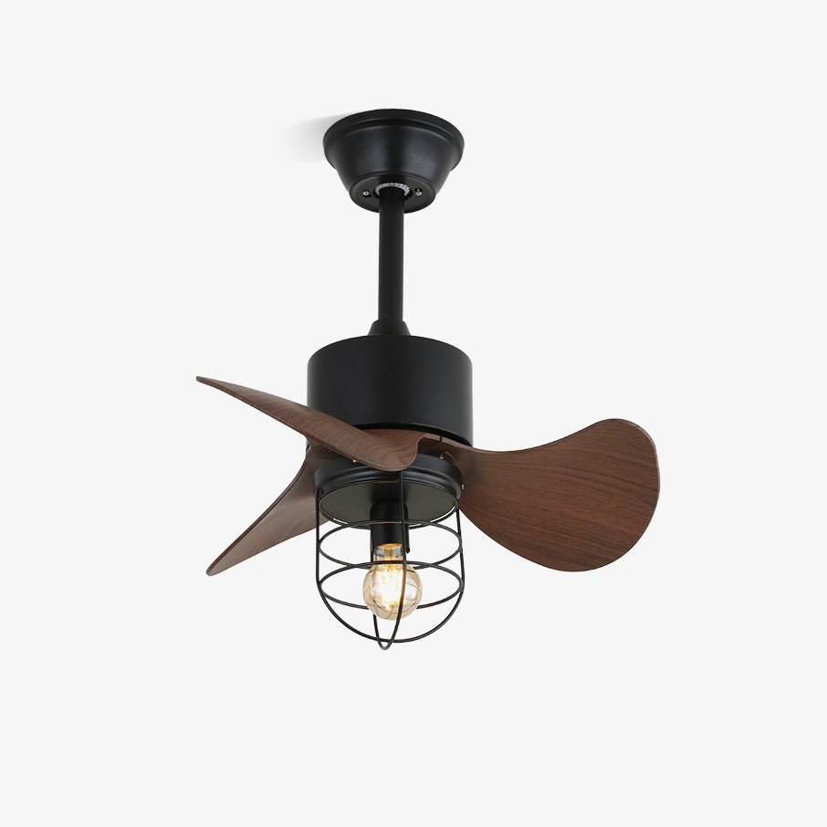 Industriële Plafondventilator met Verlichting – Regelbare Ventilatorlamp met Afstandsbediening voor Moderne Binnenruimtes | Sansoti