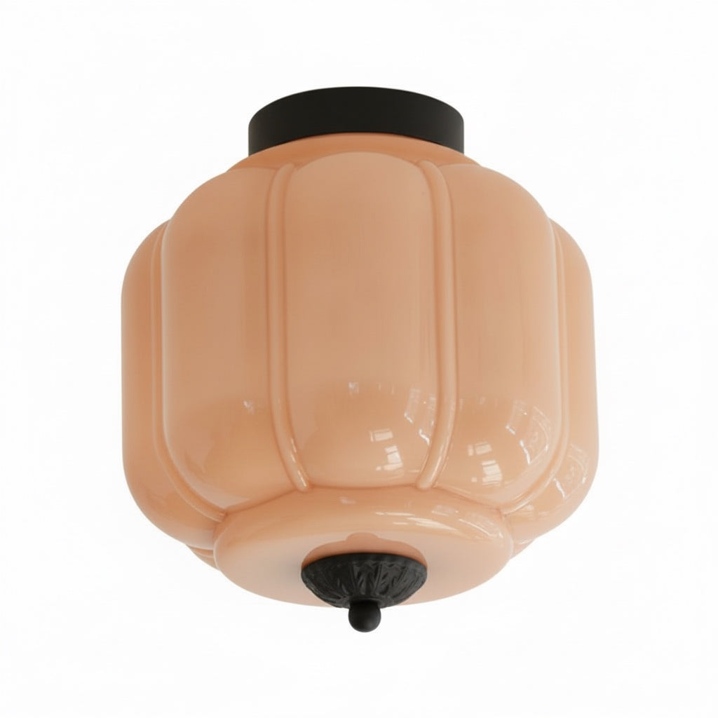 Plafondlamp Melkglas Glazen Kap Moderne Verlichting Scandinavische Stijl Woonkamer Eetkamer Slaapkamer Flush Mount | Sansoti