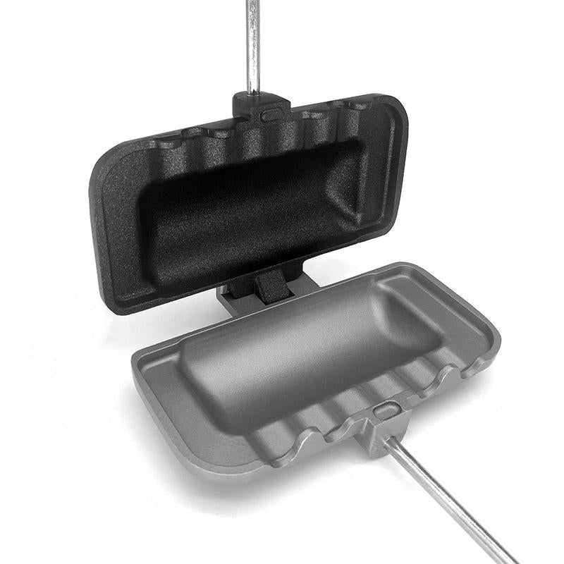 Dubbelzijdige Sandwichbakpan – Aluminium Antiaanbaklaag voor Snel Bakken – 30,5 cm | Sansoti
