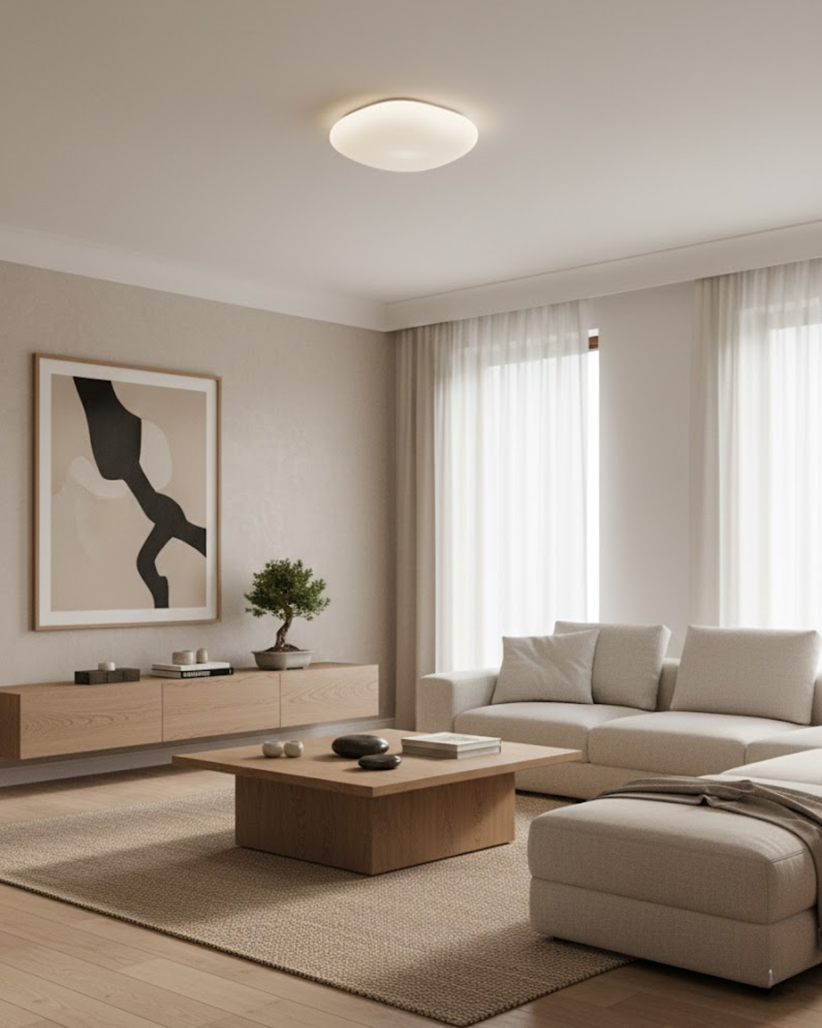 Plafondlamp met Sterren Effect Scandinavisch Design Minimalistisch | Sansoti