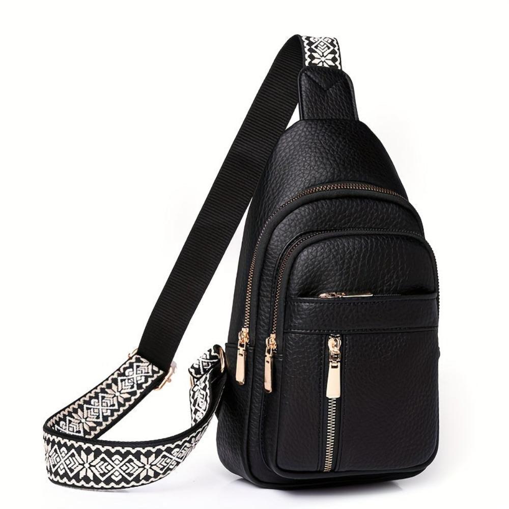 Vintage Crossbody Schoudertas Leer met Vakken voor Vrije Tijd Sport Retro Dagelijks Gebruik Dames Handtas | Sansoti