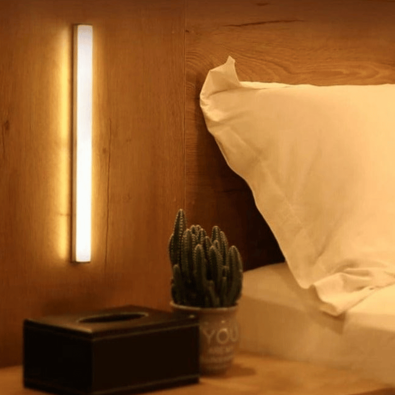 Oplaadbare LED-Lamp met Bewegingssensor – Energiebesparend & USB-Oplaadbaar – 10/13/21/36 LED's – Sensorverlichting voor Kast, Gang, Trap | Sansoti