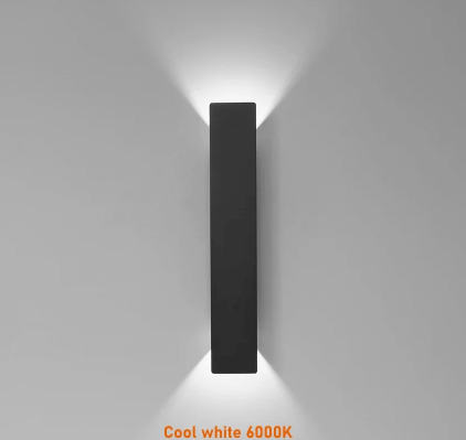 Aluminium buitenwandlamp LED waterdicht IP65 moderne gevelverlichting terrasverlichting tuinverlichting | Sansoti
