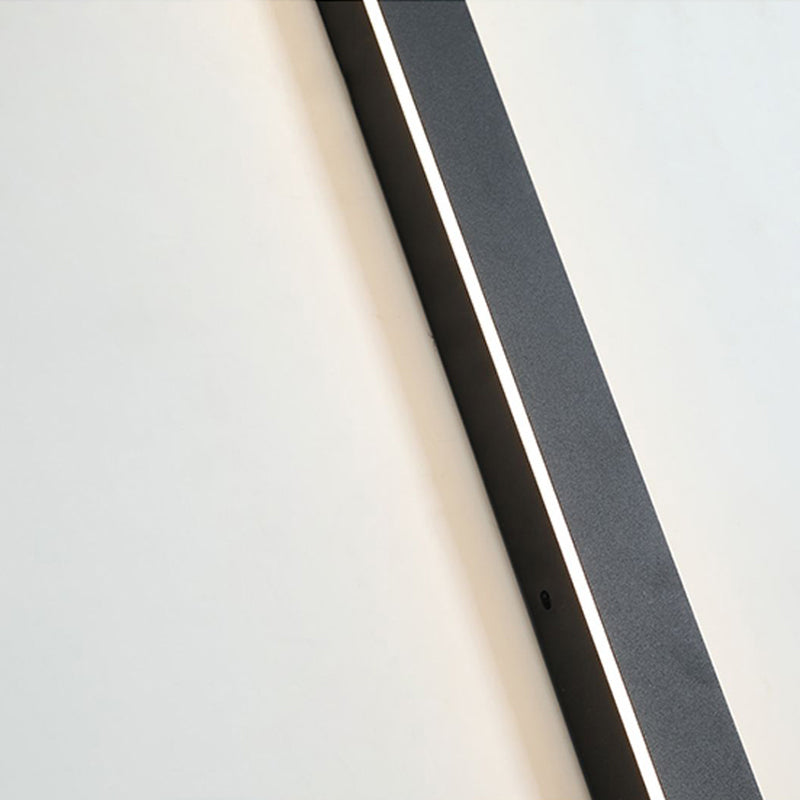 Außenlampe Wandleuchte LED Schwarz Aluminium IP65 30-200cm Modern | Restfield