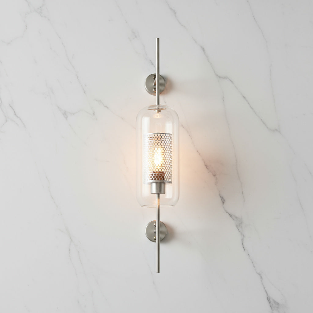 Moderne Glazen Wandlamp – Stijlvolle Verlichting met Klassieke Uitstraling | Sansoti