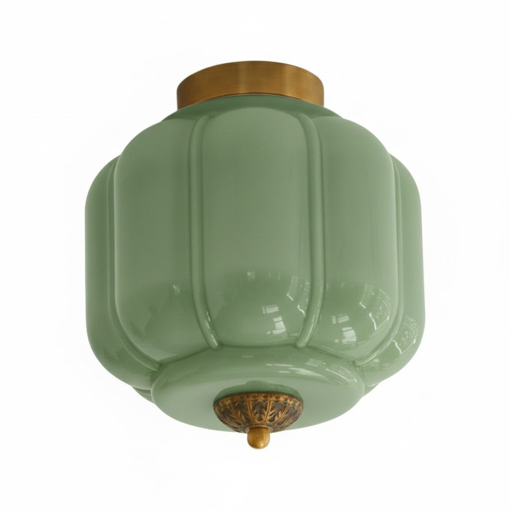 Plafondlamp Melkglas Glazen Kap Moderne Verlichting Scandinavische Stijl Woonkamer Eetkamer Slaapkamer Flush Mount | Sansoti