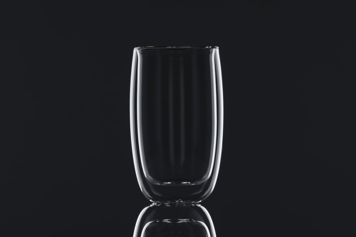 Koffiekopjes Glas Transparant 2 Stuks Modern Hittebestendig Ø7 Ø8 | Sansoti