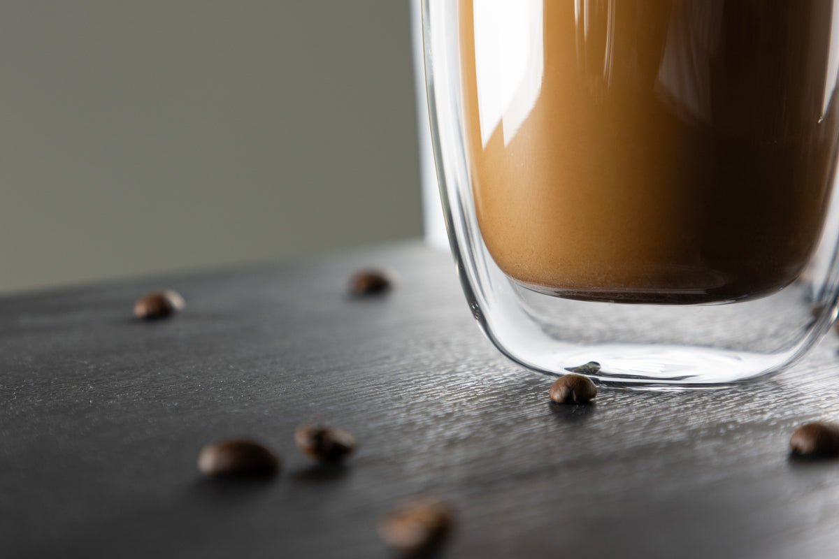 Koffiekopjes Glas Transparant 2 Stuks Modern Hittebestendig Ø7 Ø8 | Sansoti
