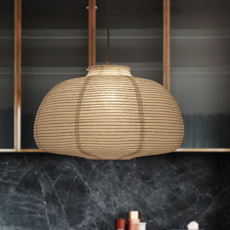 Japanse Rijstpapieren Hanglamp Wit Cilinder E26/E27 Woonkamer Slaapkamer Scandinavisch | Sansoti