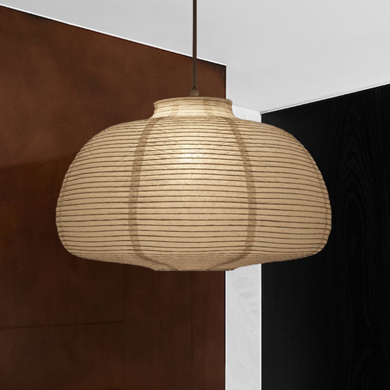 Japanse Rijstpapieren Hanglamp Wit Cilinder E26/E27 Woonkamer Slaapkamer Scandinavisch | Sansoti