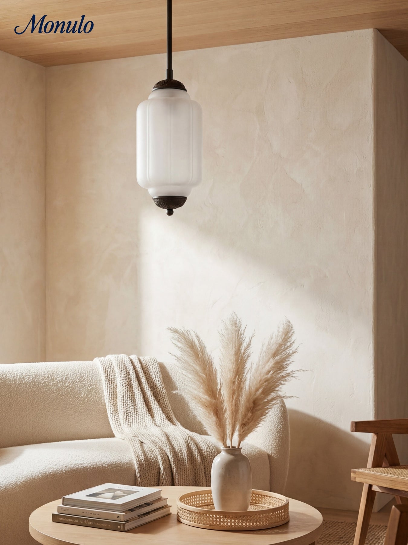 Vintage Glazen Hanglamp met Nostalgische Uitstraling – Verfijnde Verlichting voor Eetkamer en Keuken | Sansoti