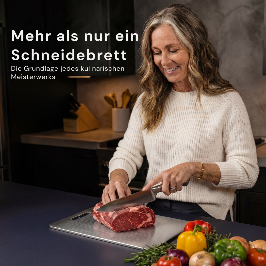 Titanium Cutting Board – Robust Kitchen Aid with Smooth Cutting Surface for Daily Use | Sansoti