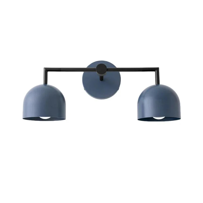 Koepelkapjes Wandlamp Modern Scandinavisch Metaal Zwart Messing 2-3 Lichtpunten Badkamer Hal Slaapkamer Sfeerverlichting | Sansoti