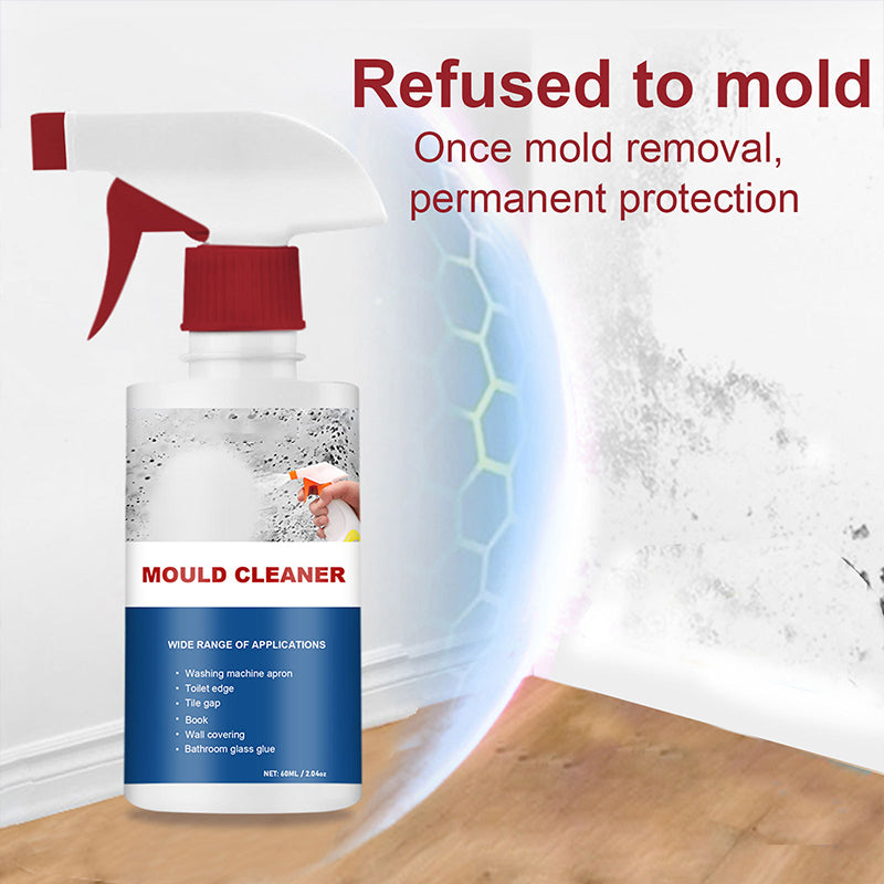 Spray do usuwania pleśni 60 ml do łazienki, kuchni, płytek i fug, usuwa plamy bez szorowania, butelka PE, przeciwgrzybiczy | Sansoti