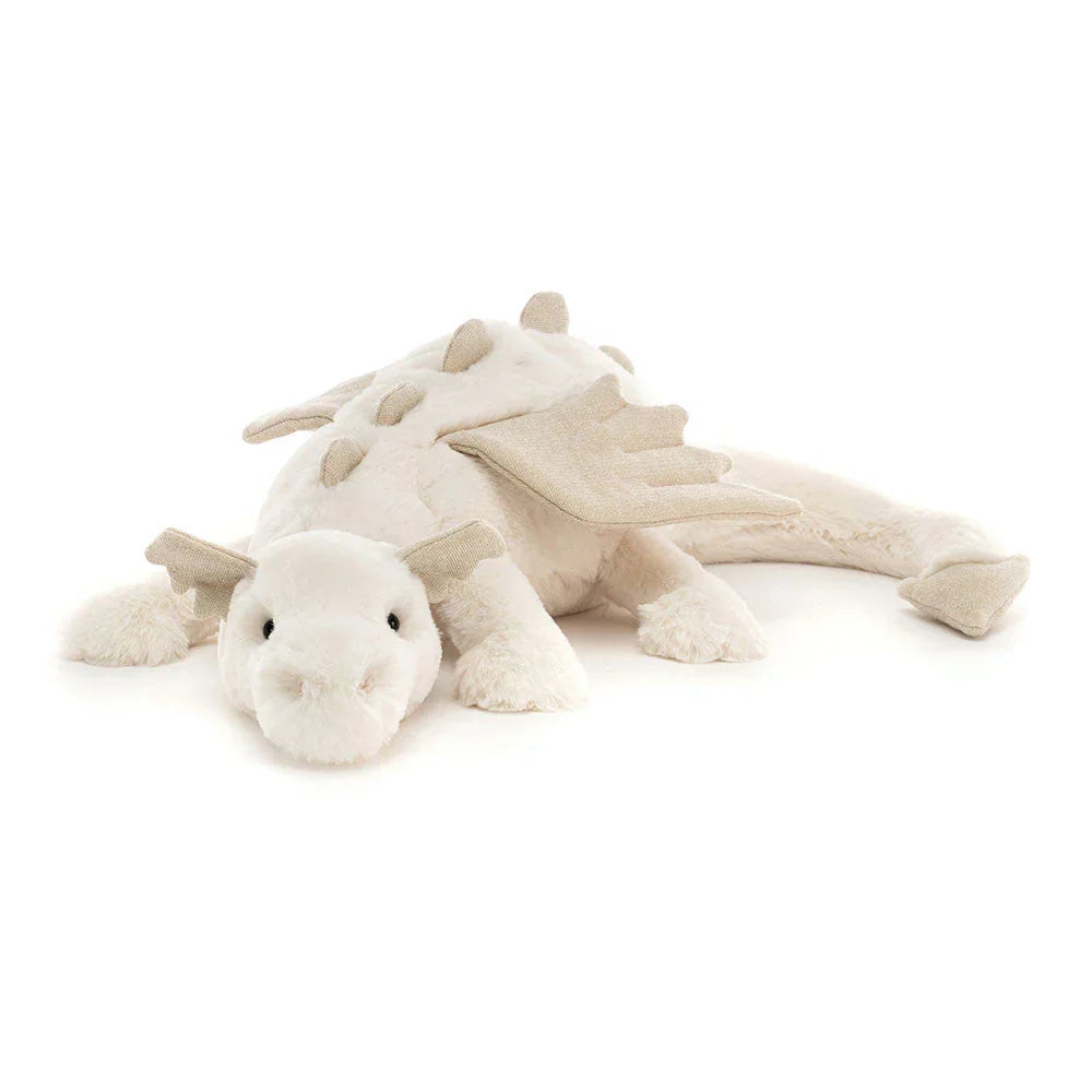 Peluche dragon douce avec ailes, jouet fantastique pour enfants, décoration de chambre, cadeau | Sansoti