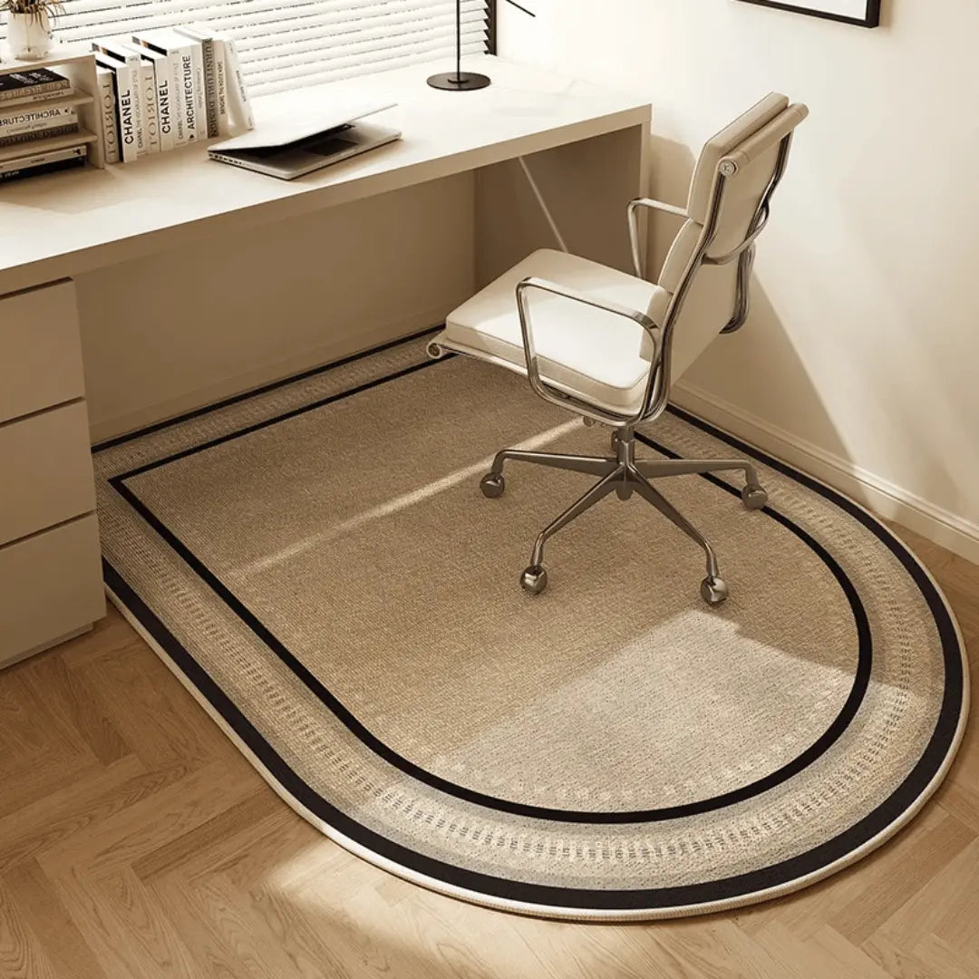 Bureau Stoelmat met Antislip Onderzijde voor Bescherming van Vloeren | Sansoti