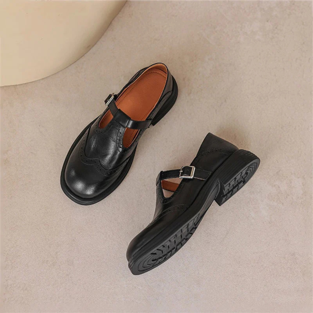 Dames Vegan Leren Schoenen Elegant Ademend Zomer Comfortabel Lichtgewicht Antislip Veelzijdig voor Casual | Sansoti