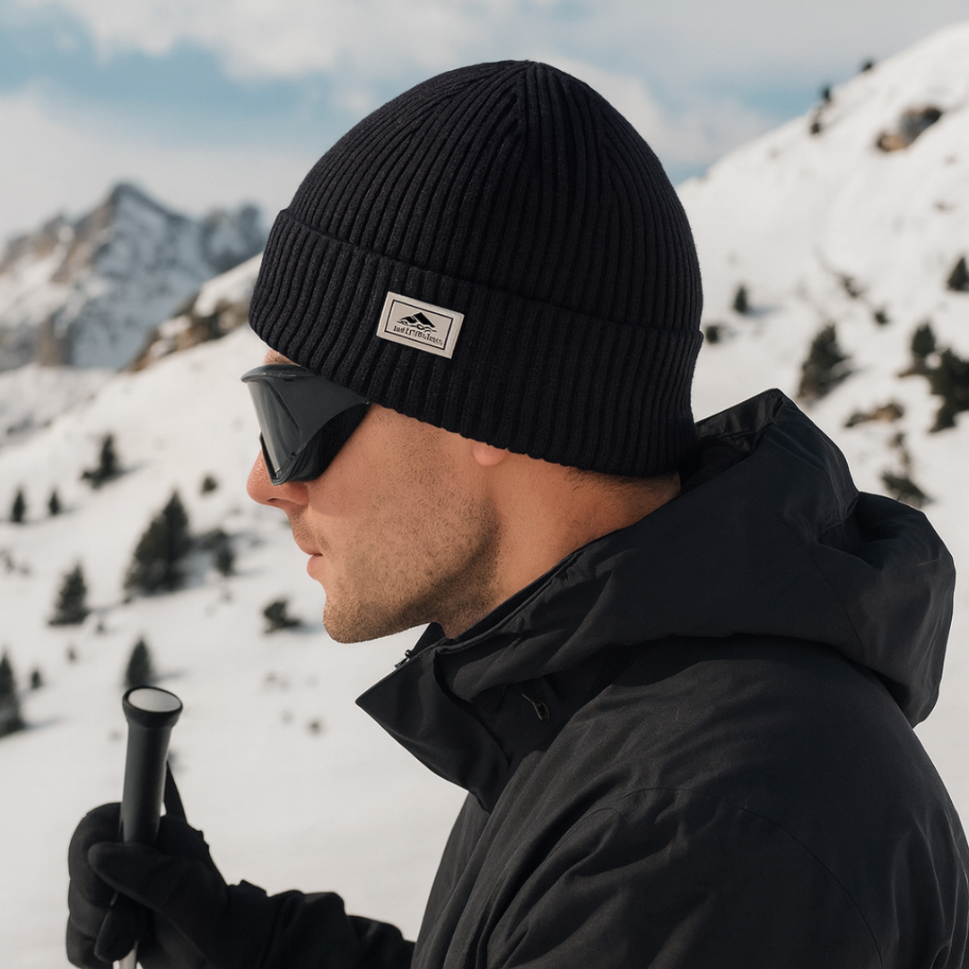 Wintermütze mit integriertem Gesichtsschutz, warme Balaclava, Sportmütze, windbeständig, zum Skifahren und für Outdoor-Aktivitäten | Sansoti