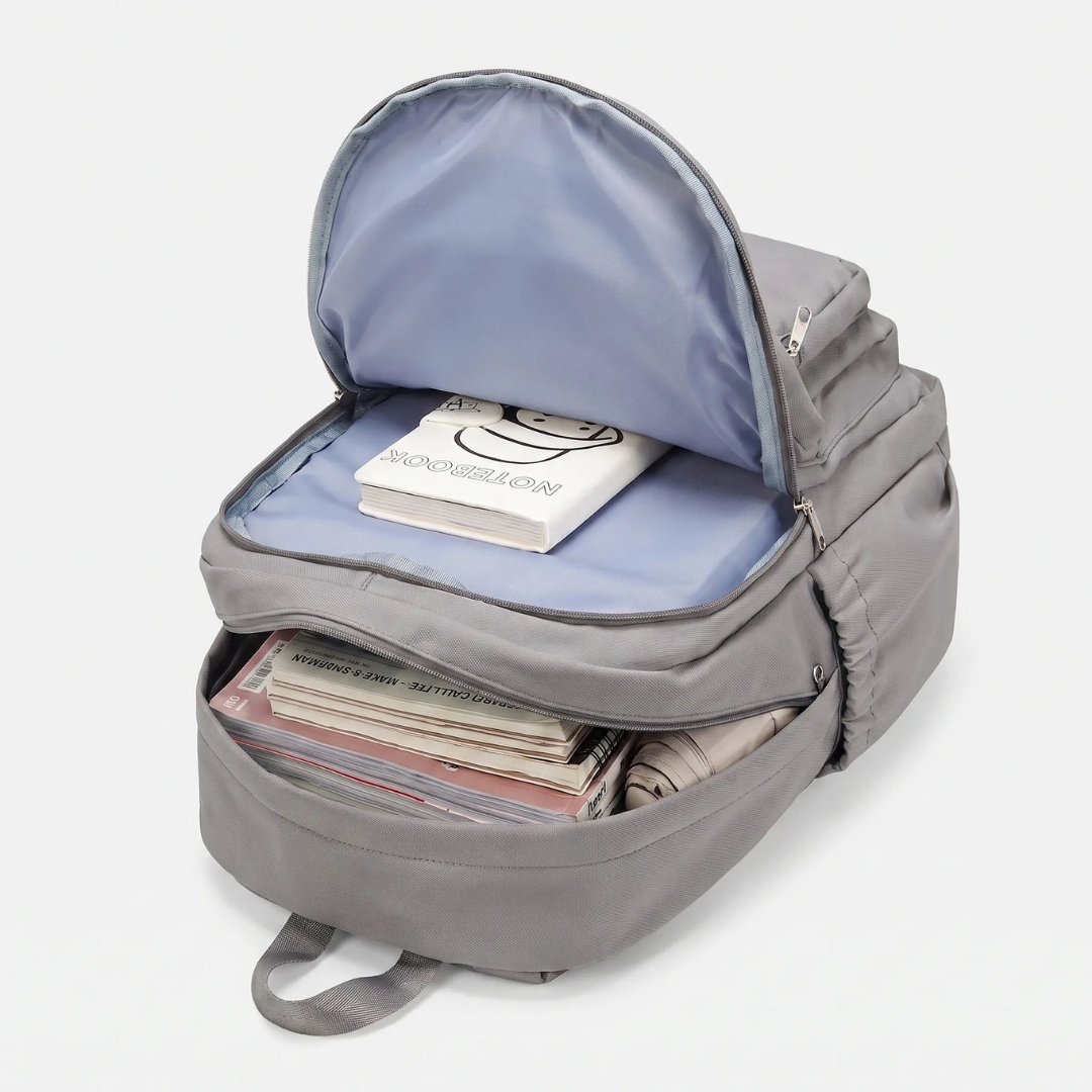 Rucksack mit 29 Litern Fassungsvermögen, Laptopfach und verstecktem Fach, wasserdicht, für Schule, Arbeit, Reisen und den täglichen Gebrauch, bequem | Sansoti