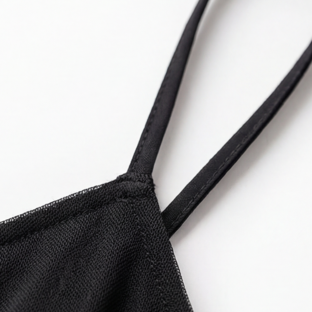 Doorschijnende Geborduurd Kanten Slip Jurk voor Dames – Romantische Lingerie met Verstelbare Bandjes | Sansoti