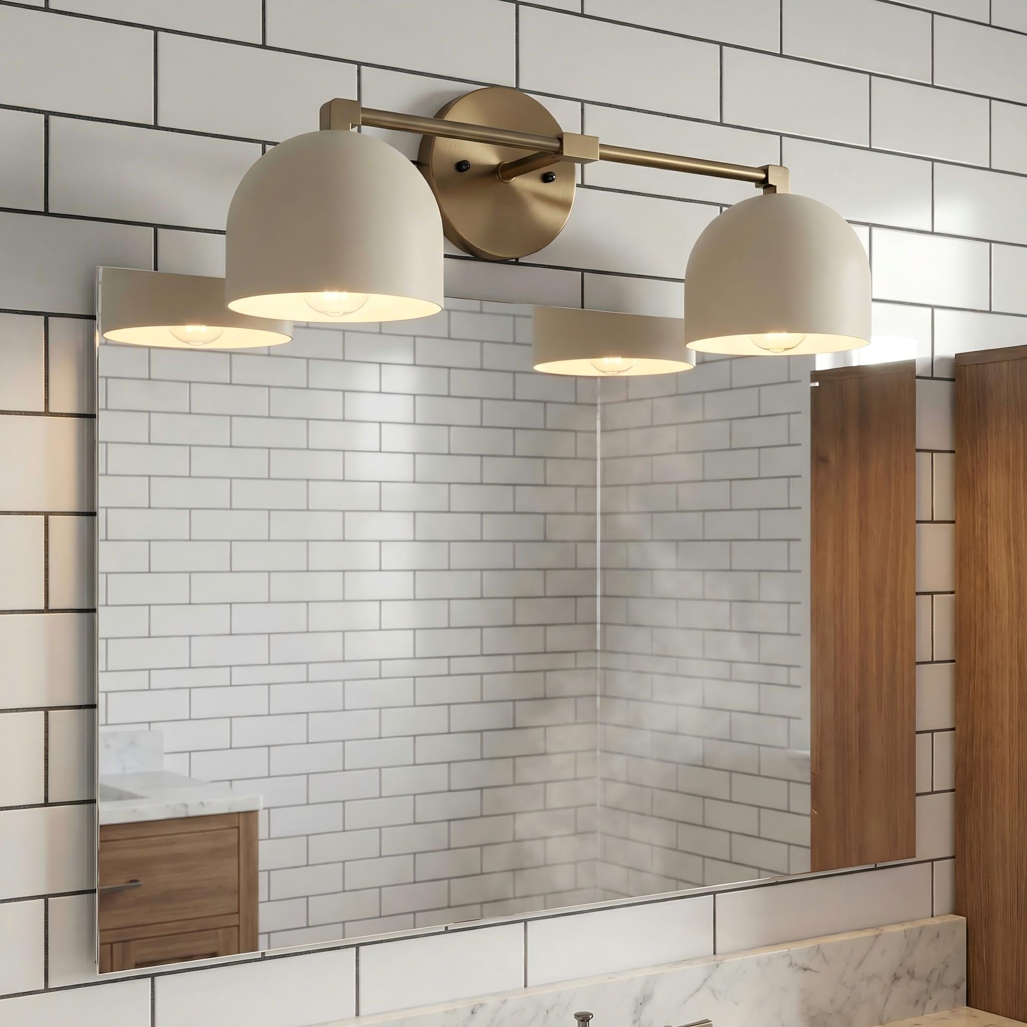 Wandlamp Koepelscherm Mid-Century Retro Design Badkamer Gang | Sansoti