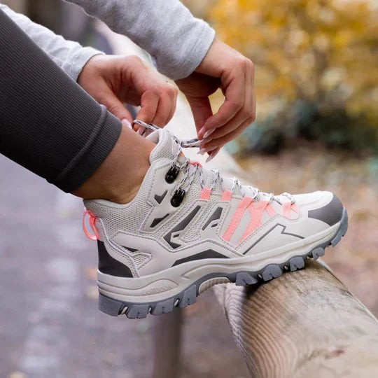 Wandellaarzen Uniseks Hoog Waterafstotend Demping Grip Leer Mesh Outdoor Hiking Enkelhoog Trekking Wandelschoenen | Sansoti