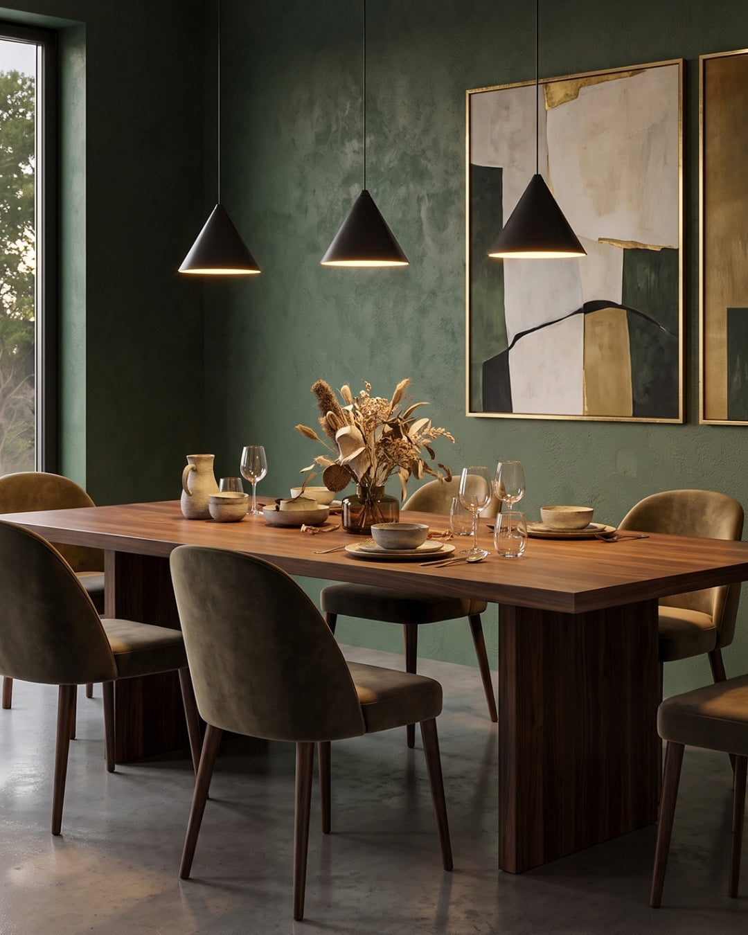 Stella hanglamp – aluminium geometrisch design met verstelbare kabellengte en LED-verlichting | Sansoti