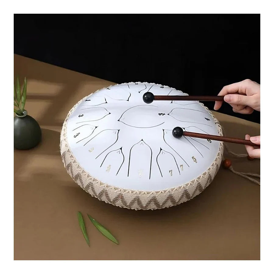 Tongue Drum Handpan Anti-Stress Stahl Meditations-Drum 15cm | Restfield