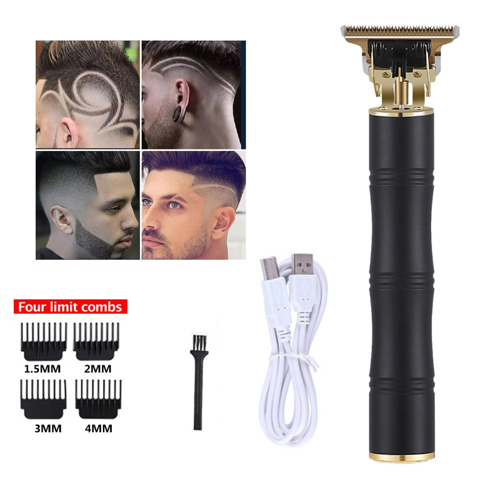 Elektrische Haartrimmer met T-Mes – Professionele Contouren & Baardverzorging | Sansoti