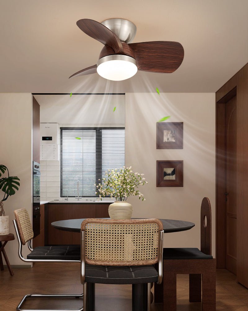 Plafonnier met Ventilator Dyms – Plafondlamp met Ventilatiefunctie ø61cm | Sansoti