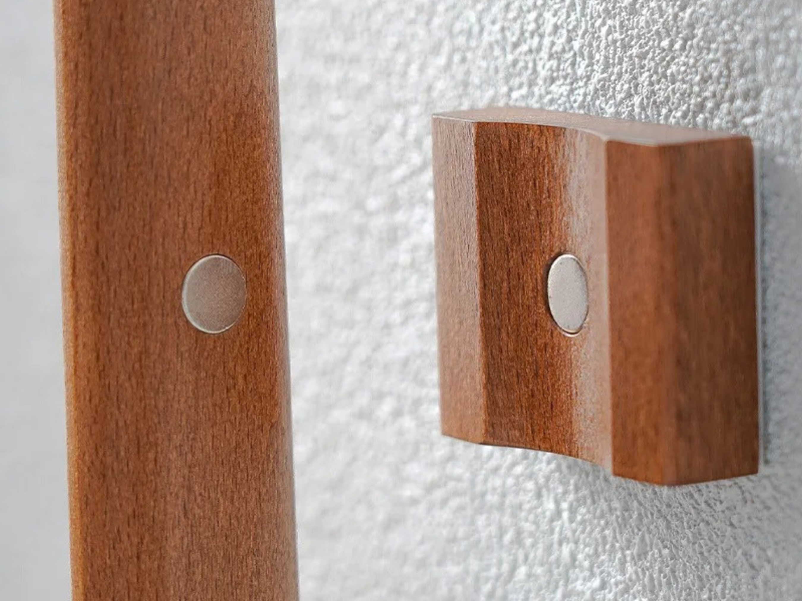 Houten Schoenlep met Lange Handgreep en Magnetische Houder 55 cm | Sansoti
