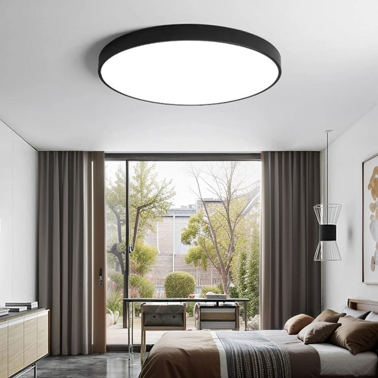 LED Ceiling Lamp Round Modern Dimmable for Living Room and Bedroom | Sansoti