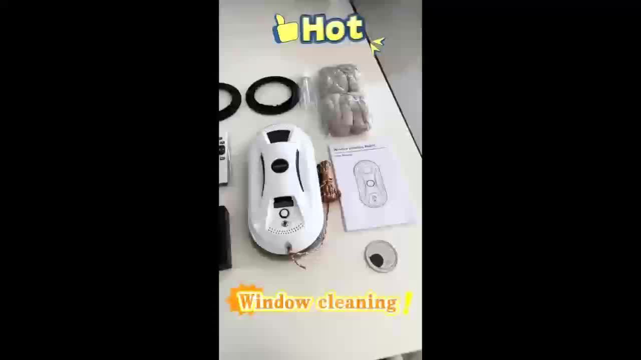 Automatische Glazenwasser Robot voor Ramen en Spiegels 28x13x9cm | Sansoti