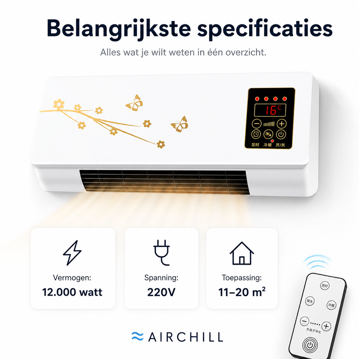 Draagbare 3-in-1 Luchtkoeler met Verdampingstechnologie – USB Ventilator Bevochtiger voor Bureau Nachtkastje | Sansoti