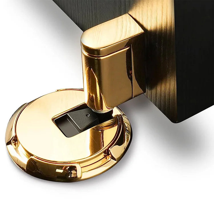 Butée de porte Sol Verrou à pression Alliage de zinc Mécanique Design inox | Restfield