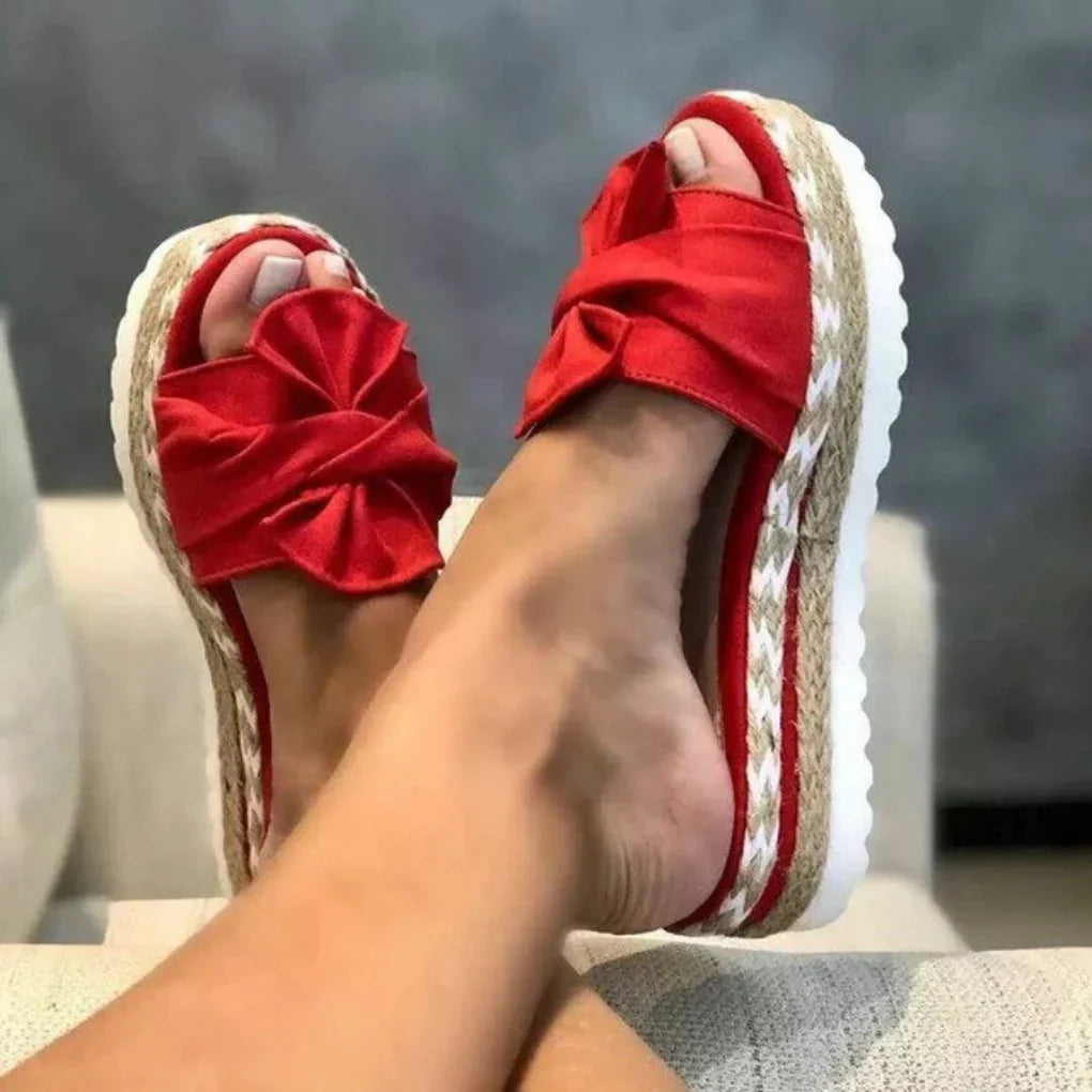 Dames Sandalen met Voetboogondersteuning Beige Zwart Blauw Verstelbaar Leer Zomerschoenen Ergonomisch | Sansoti